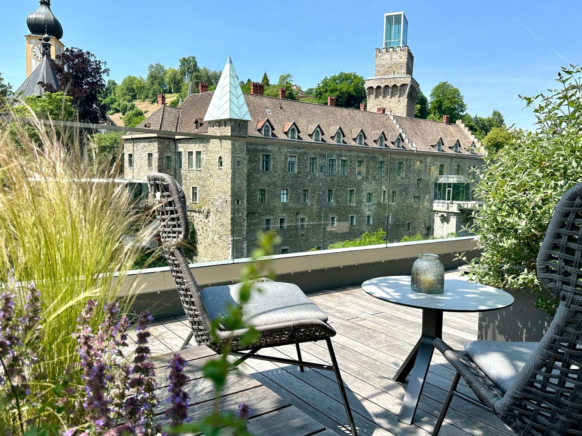 Das Schloss An Der Eisenstrasse ไวด์โฮเฟิน อัน แดร์อิบส์ ภายนอก รูปภาพ
